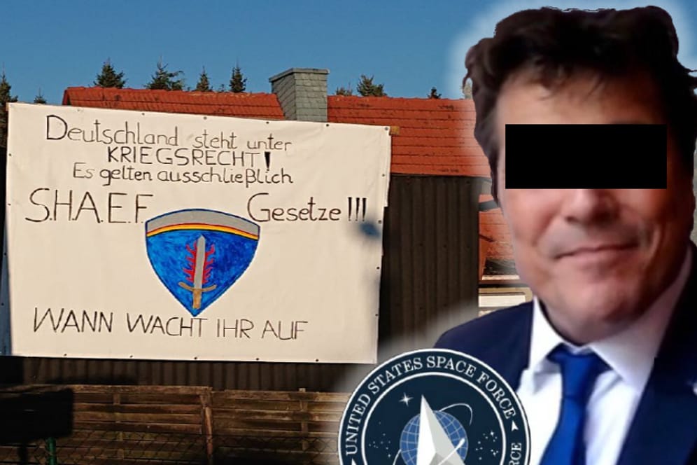 Parallelwelt: Grundstücksbesitzer plakatieren, dass ausschließlich SHAEF-Gesetze gelten – und hängen an den Lippen von "Major" Thorsten Jansen, einem Hochstapler, der massenhaft Todesurteile ausspricht.