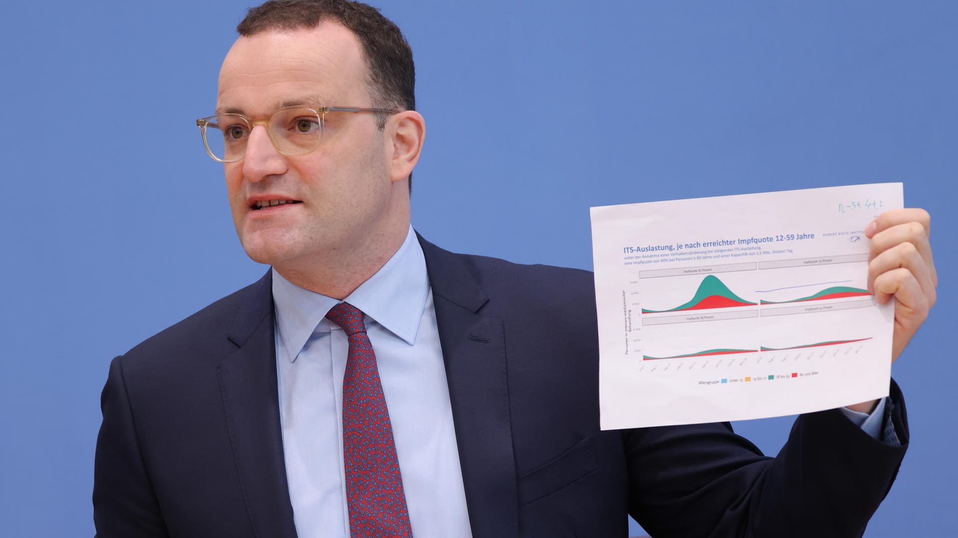 Der geschäftsführende Gesundheitsminister Jens Spahn stellt die aktuellen Corona-Zahlen vor.