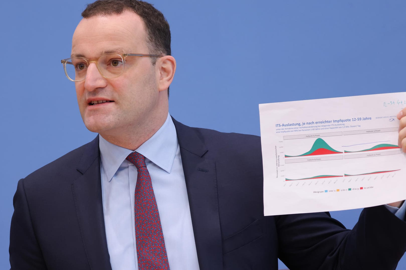 Der geschäftsführende Gesundheitsminister Jens Spahn stellt die aktuellen Corona-Zahlen vor.