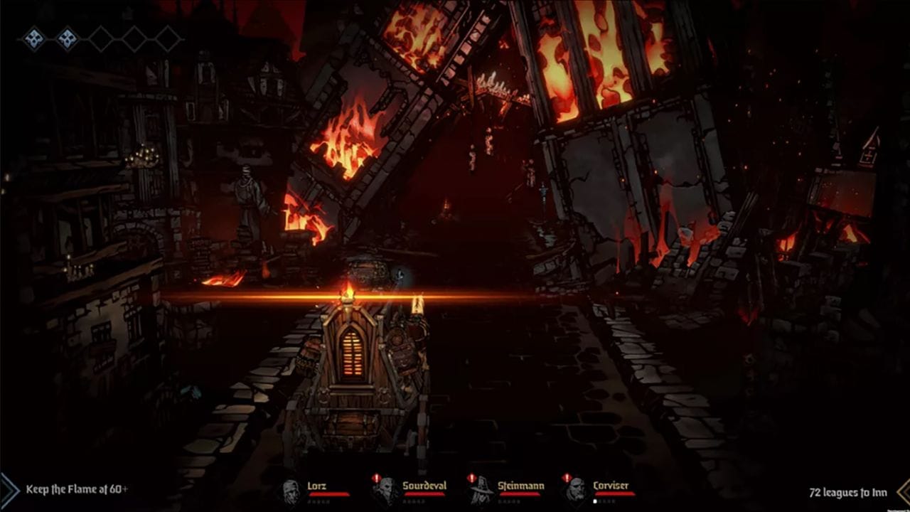 "Darkest Dungeon 2" macht Spielerinnen und Spieler zu Lenkern einer Abenteuertruppe.