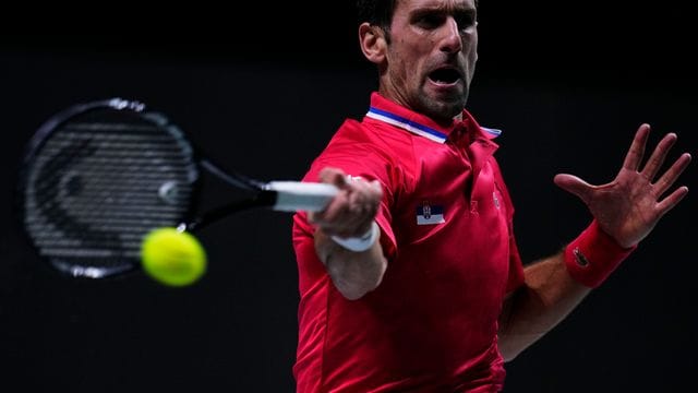 Steht mit Serbien im Davis-Cup-Halbfinale: Novak Djokovic.