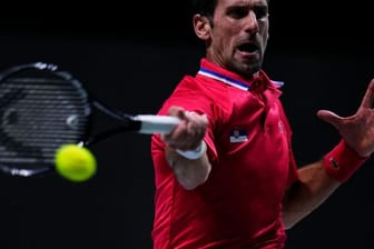Steht mit Serbien im Davis-Cup-Halbfinale: Novak Djokovic.