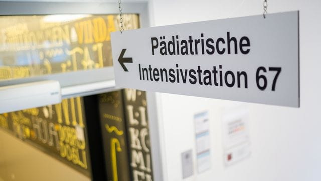 Coronavirus: Die Anzahl der Corona-Fälle auf Kinderintensivstationen hatte im November ein Hoch, doch sie nimmt bereits wieder ab.