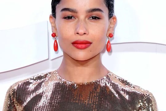 Zoe Kravitz, Schauspielerin, Musikerin und Model aus den USA, kommt zur Verleihung der 73.