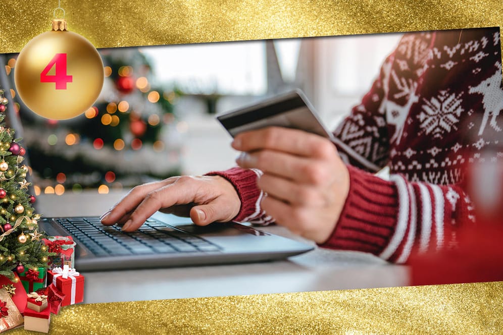 Mit der Kreditkarte die Weihnachtseinkäufe bezahlen: Vergleichen Sie vorher die Preise und sparen Sie Geld.