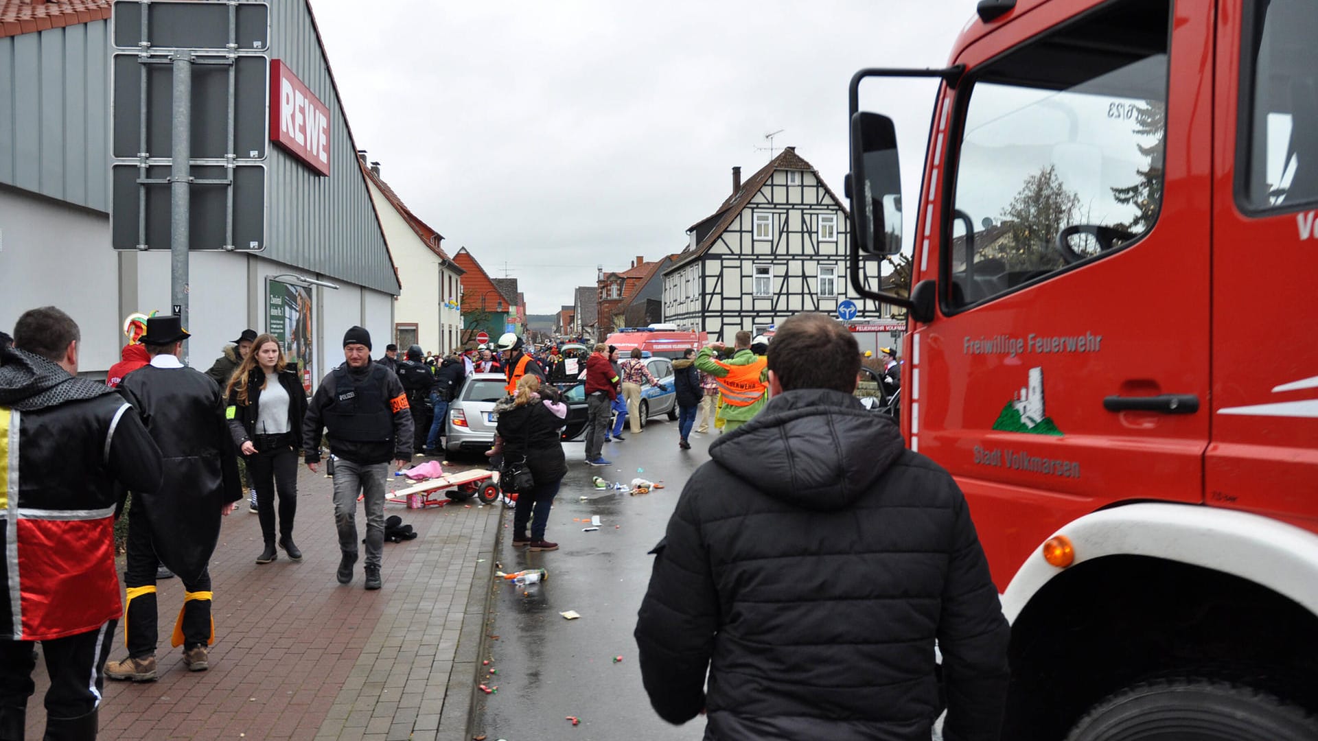 Attacke in Volkmarsen: 88 Menschen wurden verletzt.