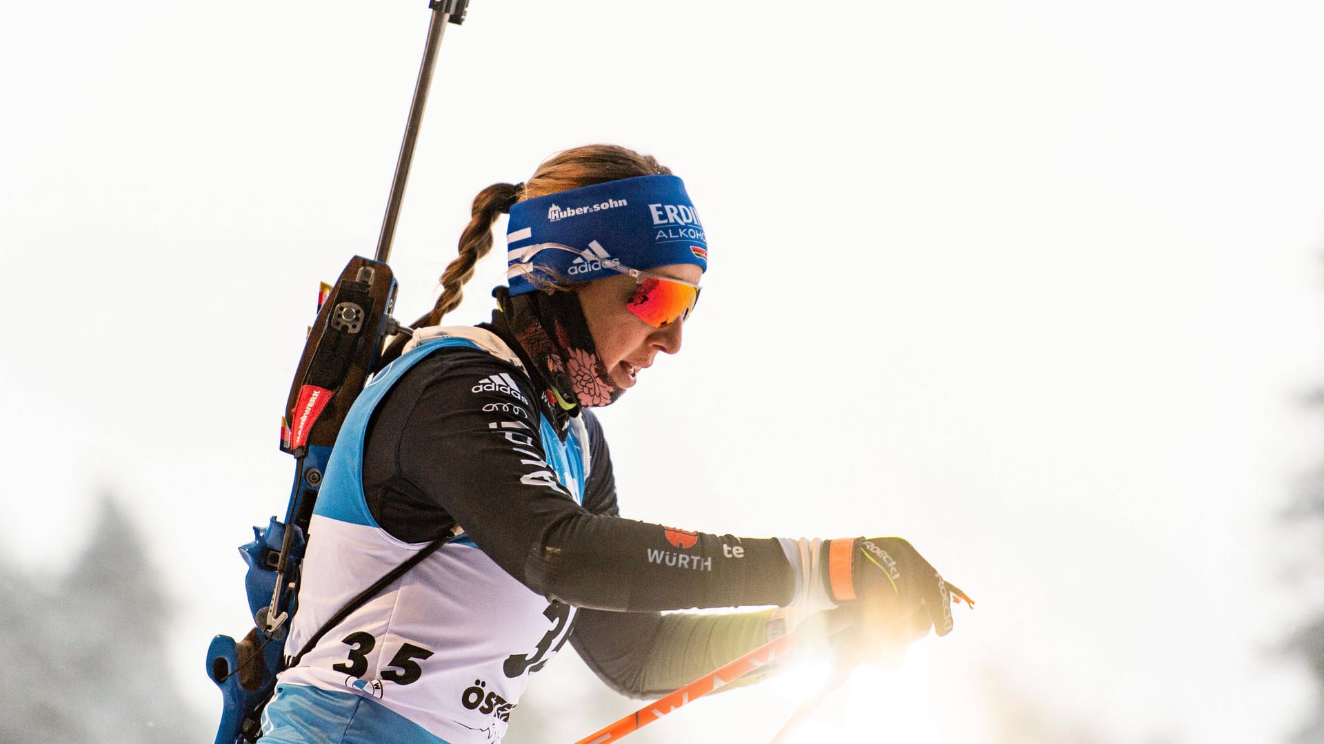 Am Donnerstag die bestplatzierteste deutsche Athletin: Franziska Preuss.