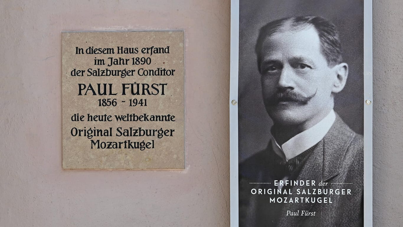 Der Salzburger Conditor Paul Fürst erfand im Jahr 1890 die heute weltbekannte "Original Salzburger Mozartkugel".
