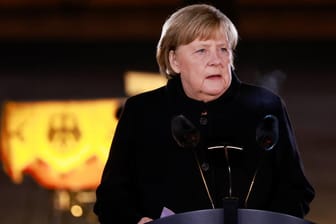 Angela Merkel: Sie hält ihre letzte Rede als Kanzlerin.