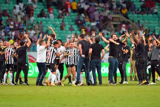 Atlético Mineiro feiert erstmals nach 50 Jahren wieder die brasilianische Fußballmeisterschaft.