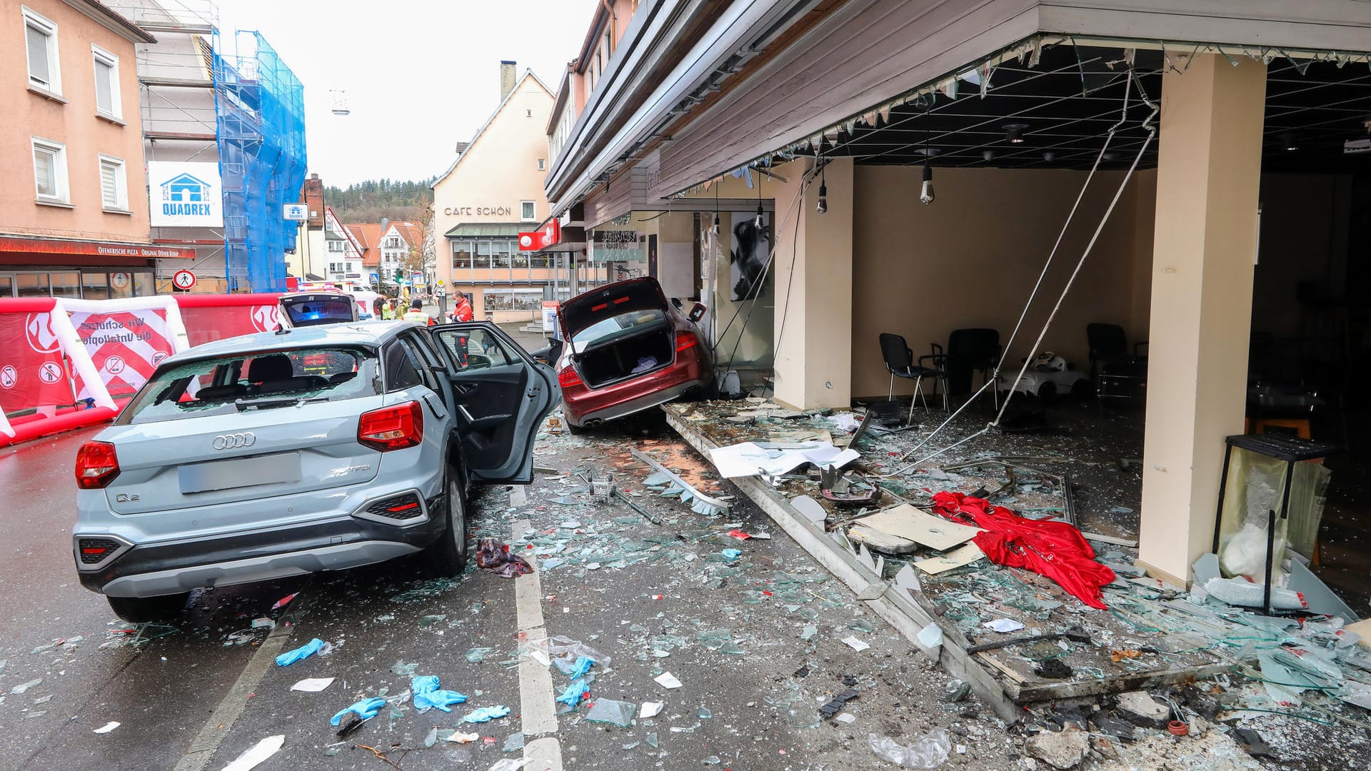 Unfall in Sigmaringen: Eine Frau wurde schwer verletzt.