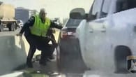 Auto rast auf Polizist zu – gekonnte Aktion rettet ihn 