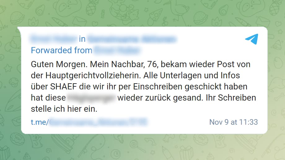 Nachbarschafts-"Hilfe": Ein Mann in Bayern übernimmt für einen Rentner die Beantwortung der Post von staatlichen Stellen und erklärt ihnen, dass sie nichts zu sagen haben.