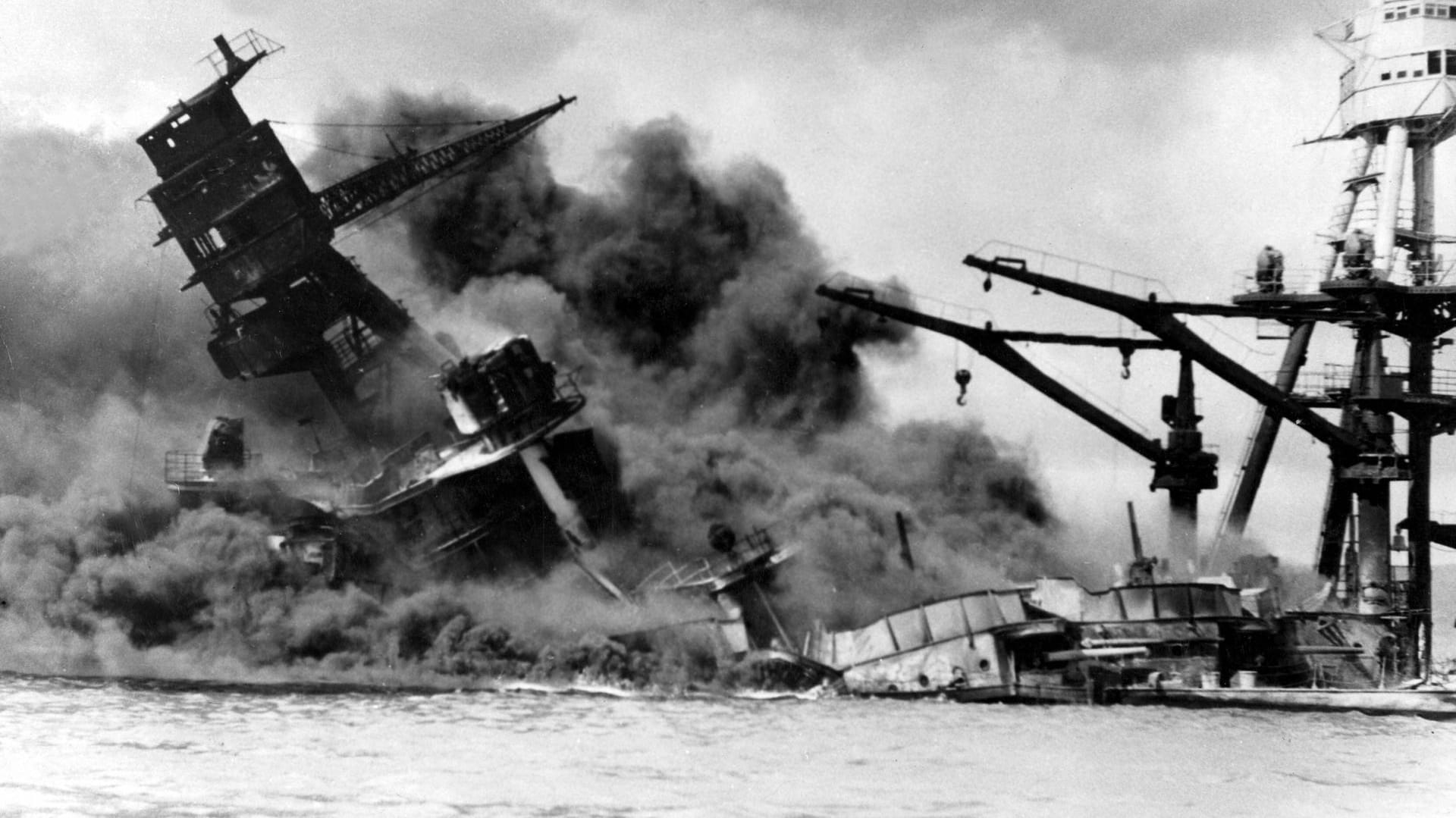 "USS Arizona": Das amerikanische Schlachtschiff ging mit fast 1.200 Männern an Bord unter.