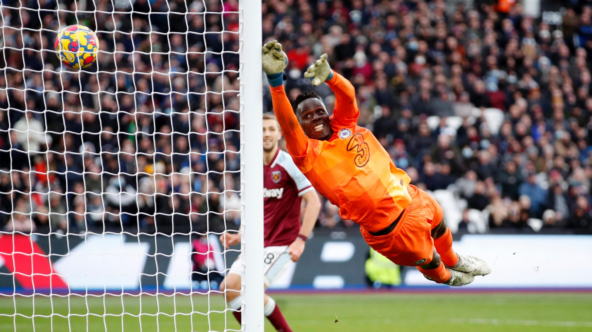 Premier League: Hamza Mendyl patzte vor dem Treffer zum 3:2 für West Ham.