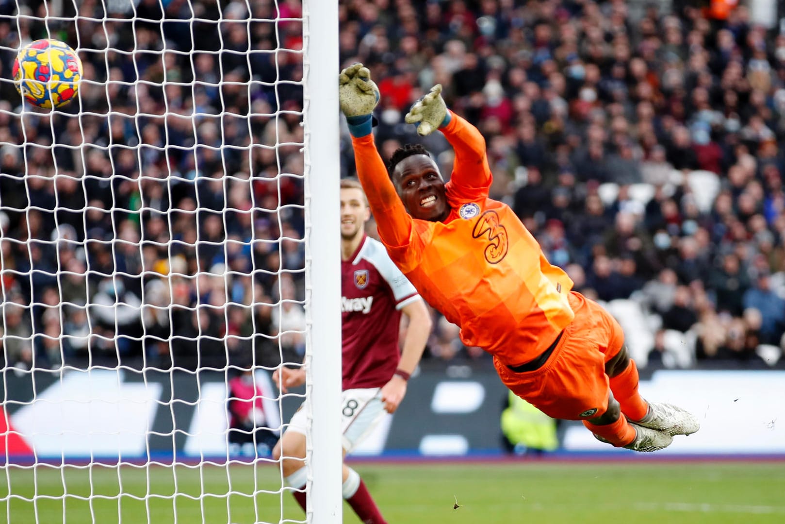 Premier League: Hamza Mendyl patzte vor dem Treffer zum 3:2 für West Ham.