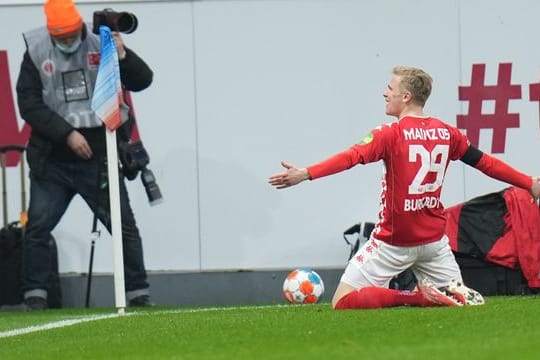 Jonathan Burkardt brachte Mainz bereits in der 2.
