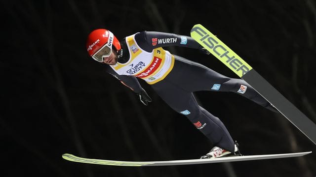 Das deutsche Team um Markus Eisenbichler landete in Wisla auf dem zweiten Platz.