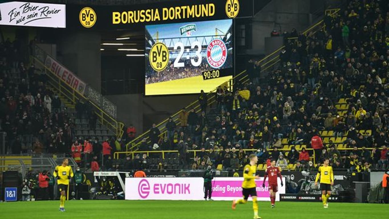 Die Bayern gewannen das Bundesliga-Topspiel in Dortmund mit 3:2.