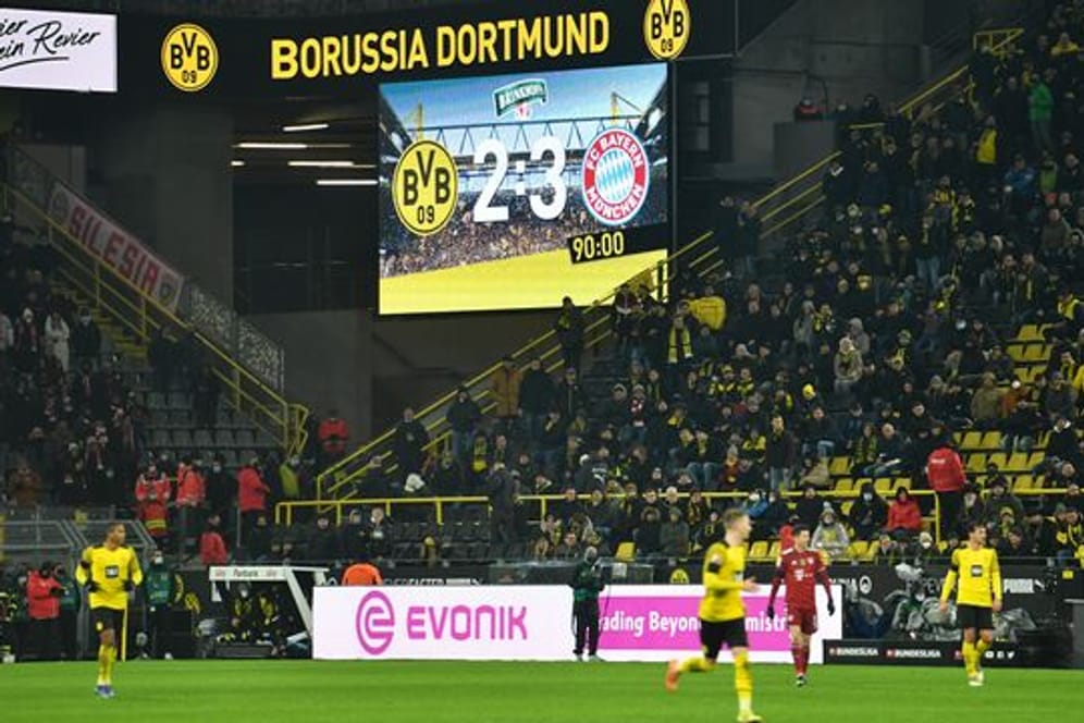 Die Bayern gewannen das Bundesliga-Topspiel in Dortmund mit 3:2.