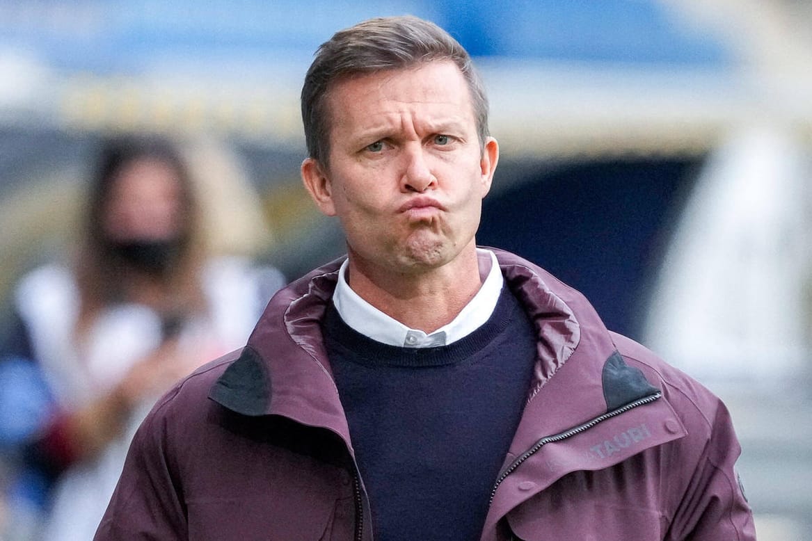 Jesse Marsch: Der Trainer kam erst im Juli von RB Salzburg zu den Sachsen.