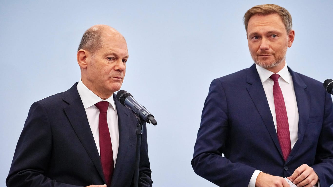 Olaf Scholz und Christian Lindner: Der künftige Kanzler und sein Finanzminister.