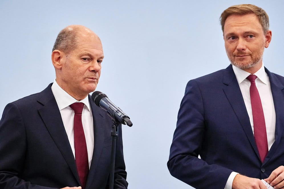 Olaf Scholz und Christian Lindner: Der künftige Kanzler und sein Finanzminister.