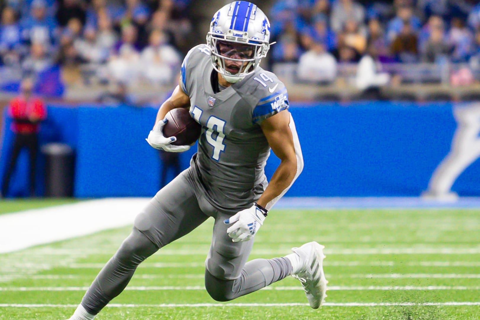 Amon-Ra St. Brown: Der Deutschen avancierte für seine Detroit Lions zum Matchwinner.
