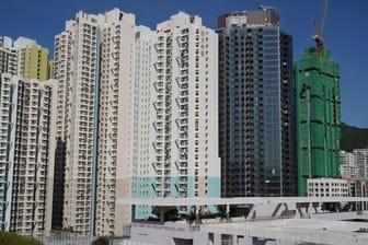 Wohntürme in Hongkong: Evergrande hat den Bau vieler Häuser auf Pump finanziert.