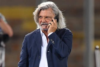 Massimo Ferrero: Der Präsident von Serie-A-Klub Sampdoria Genua sitz in Mailand im Gefängnis.