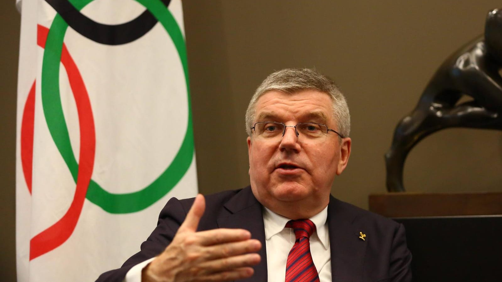 Hält an der IOC-Linie im Fall Peng Shuai fest: Der deutsche Präsident des Weltverbandes Thomas Bach.