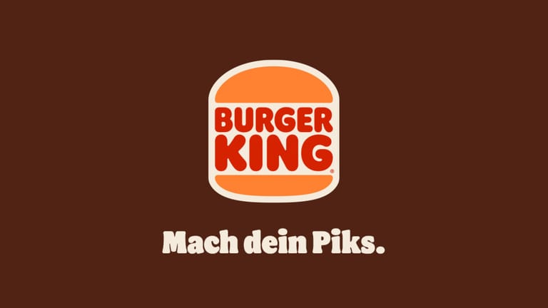 "Mach dein Piks": Auch Burger King ist bei der Aktion dabei.