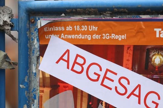Wegen der Corona-Pandemie wurden viele Veranstaltungen abgesagt. Wegen der Corona-Pandemie wurden viele Veranstaltungen abgesagt.