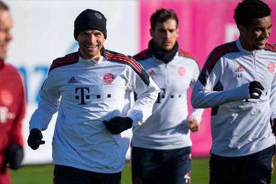 Können in der Champions League den sechsten Sieg im sechsten Gruppenspiel holen: Abschlusstraining beim FC Bayern.