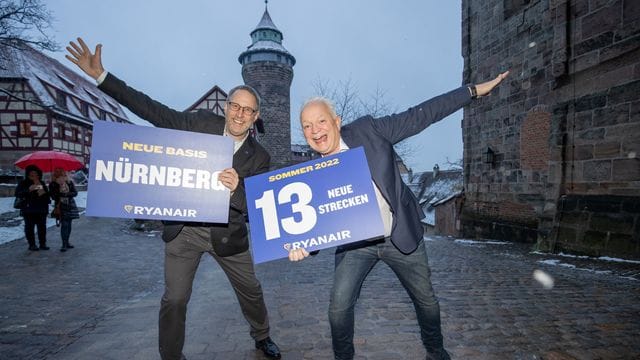 Flughafen Nürnberg und Ryanair zu Ausbauplänen Flughafen Nürnberg und Ryanair zu Ausbauplänen