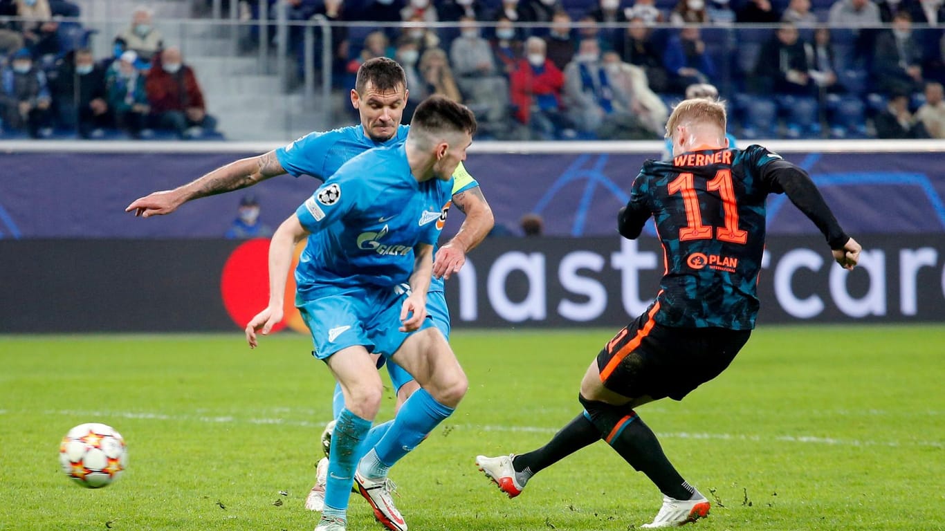Timo Werner auf Zack: Für den Sieg hat es trotzdem nicht gereicht. Timo Werner auf Zack: Für den Sieg hat es trotzdem nicht gereicht.