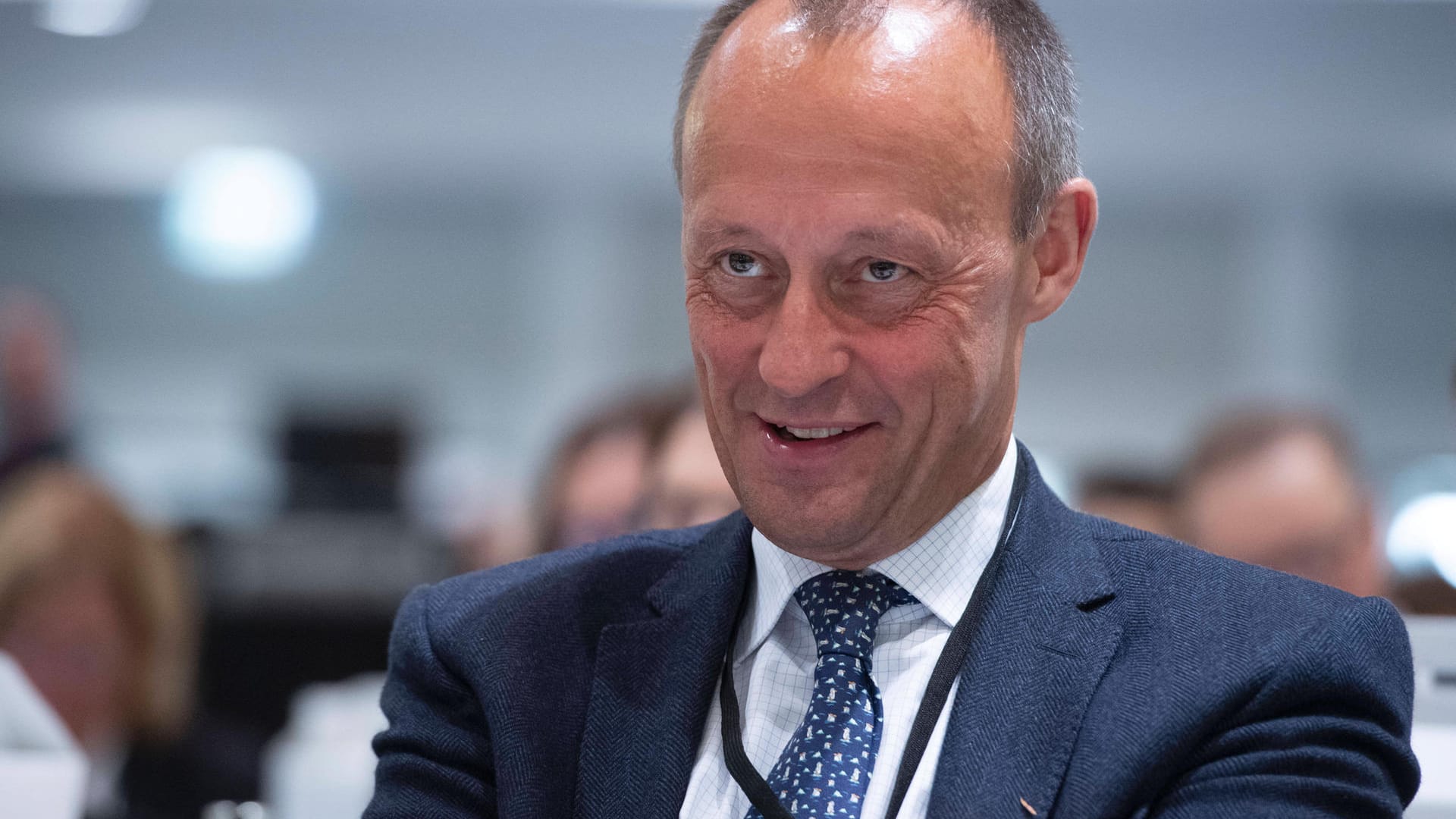 Friedrich Merz (Archivbild): Bei "Maischberger" gab sich der CDU-Haudegen eher handzahm.