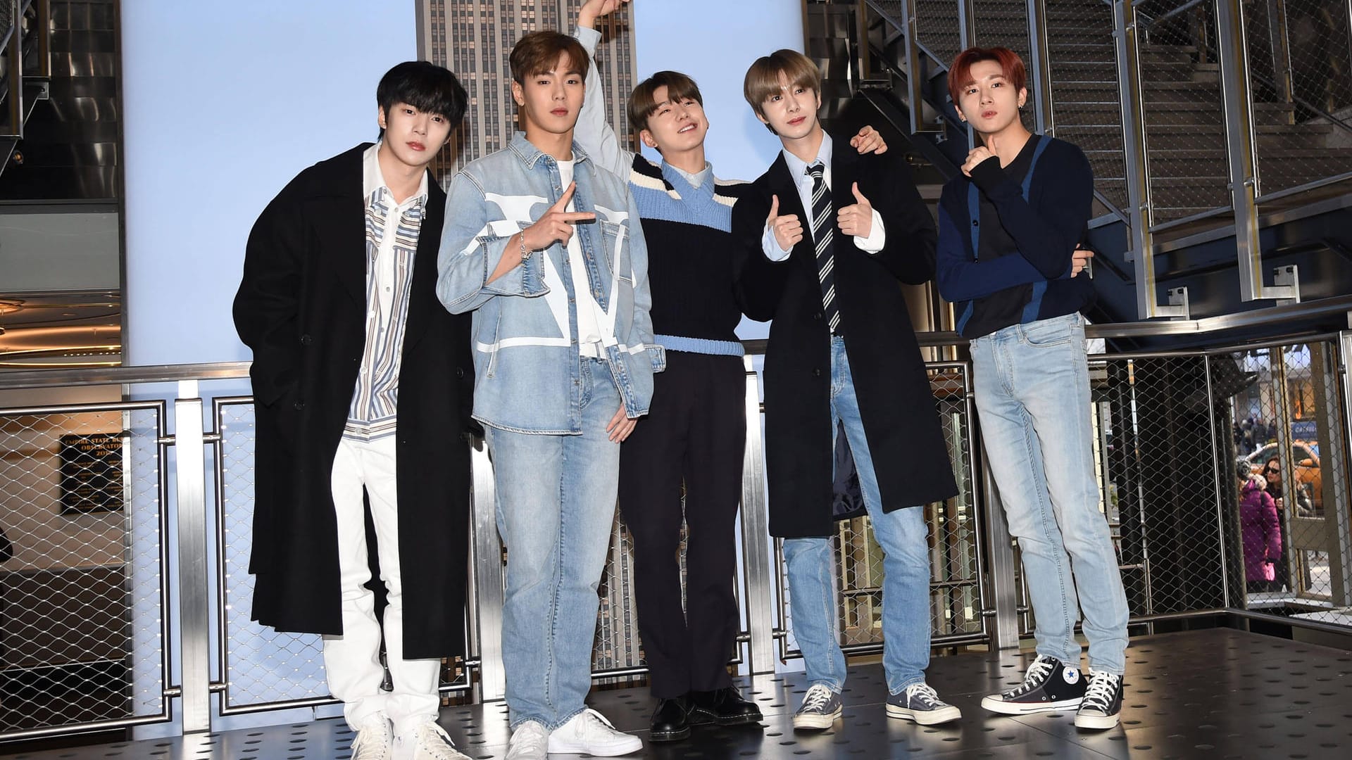 Die Band Monsta X: Eine der Gruppen, die beim Festival spielen werden. Die Band Monsta X: Eine der Gruppen, die beim Festival spielen werden.