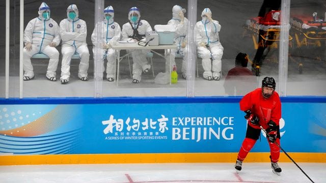 Die Olympischen Winterspiele 2022 stehen ganz im Zeichen der Corona-Krise. Die Olympischen Winterspiele 2022 stehen ganz im Zeichen der Corona-Krise.