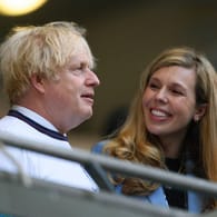 Boris Johnson und seine Frau Carrie Johnson: Die beiden sind wieder Eltern geworden.