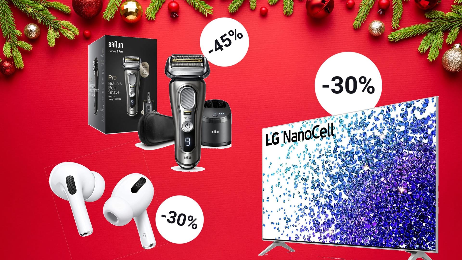 Das sind die besten Deals von Braun, Apple, LG und Co. bei der Weihnachtsgeschenkt-Aktion von Media Markt.