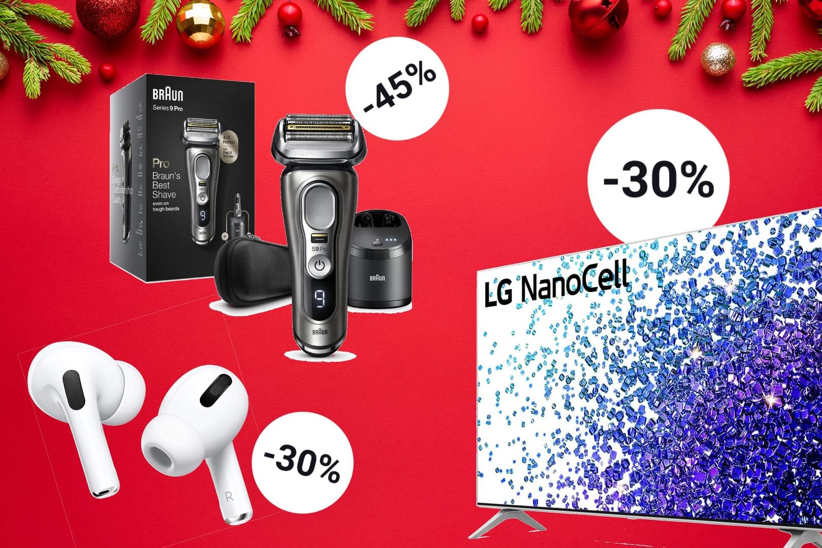 Das sind die besten Deals von Braun, Apple, LG und Co. bei der Weihnachtsgeschenkt-Aktion von Media Markt.