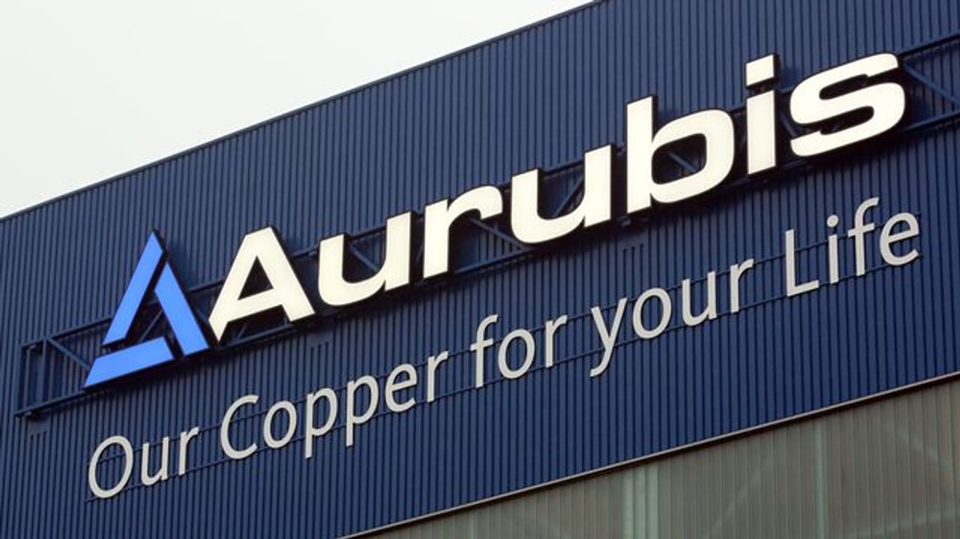 Kupferkonzern Aurubis in Hamburg