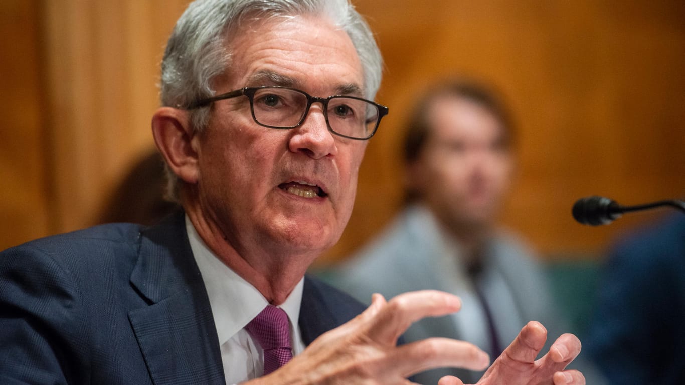 Jerome Powell, Chef der US-Notenbank: Weil das Inflationsproblem der USA immer ernster wird, dürfte die Fed kommenden Mittwoch eine wichtige Entscheidung treffen.