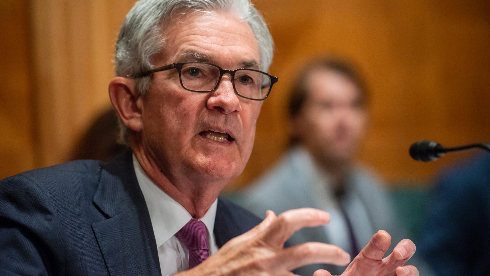 Jerome Powell, Chef der US-Notenbank: Weil das Inflationsproblem der USA immer ernster wird, dürfte die Fed kommenden Mittwoch eine wichtige Entscheidung treffen.