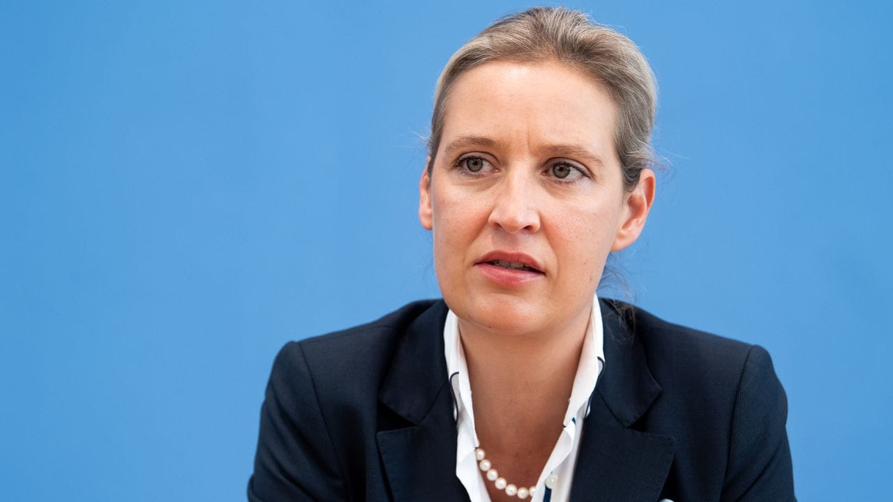 Die AfD-Fraktionsvorsitzende Alice Weidel. Die AfD-Fraktionsvorsitzende Alice Weidel.