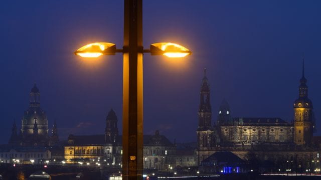 Straßenbeleuchtung in Dresden