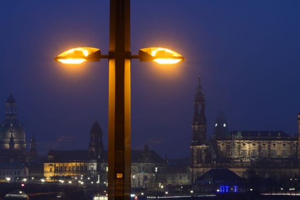 Straßenbeleuchtung in Dresden