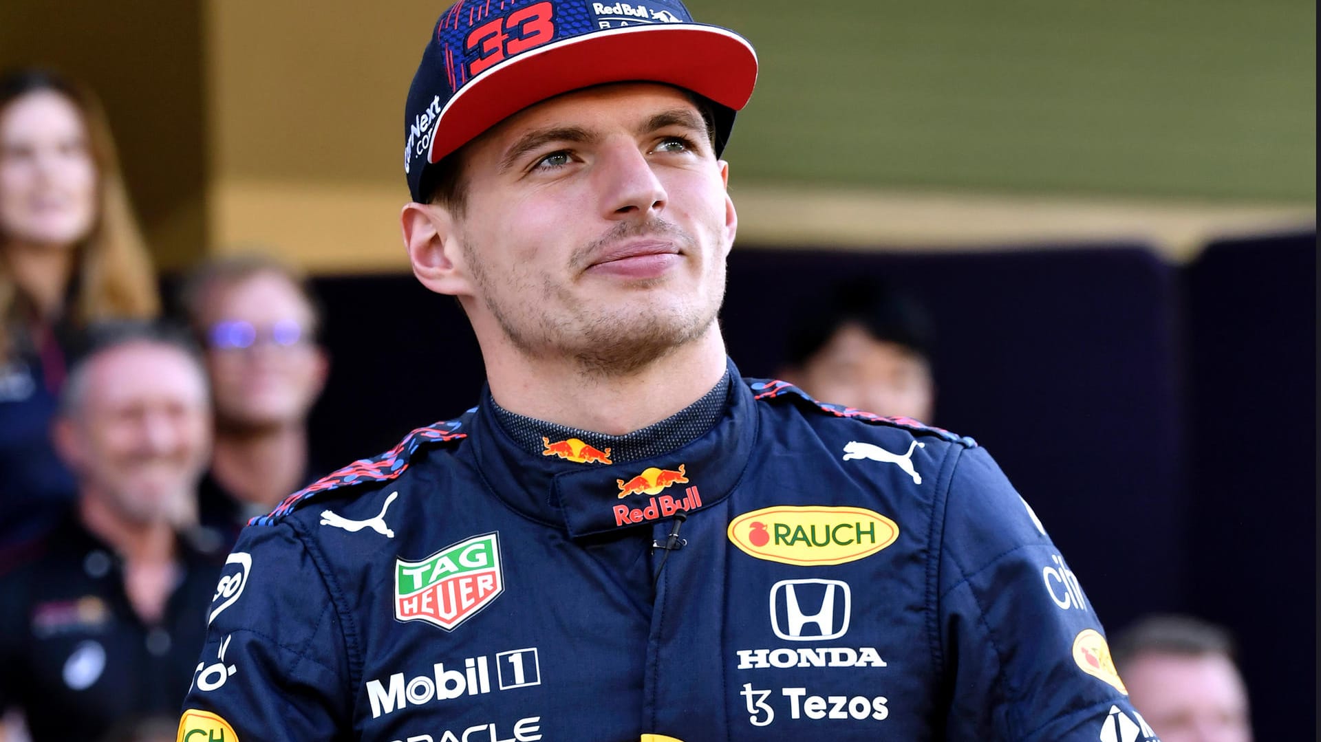 In Redelaune: Red-Bull-Starpilot Max Verstappen.