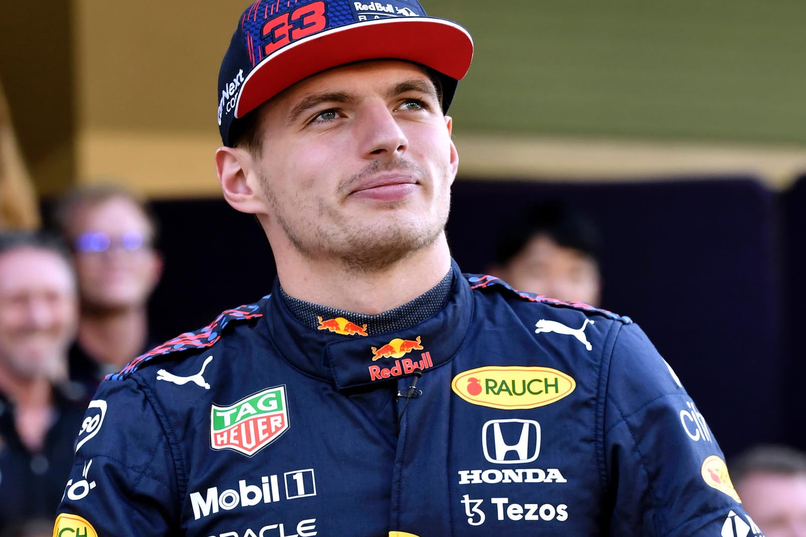 In Redelaune: Red-Bull-Starpilot Max Verstappen.